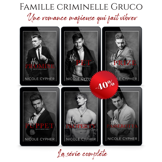Le Pack de Romance Mafieuse de la Famille Criminelle Gruco